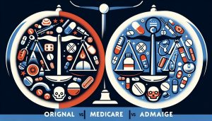 Is Medicare Free?, Comparing Medicare Advantage vs. Original Medicare Costs